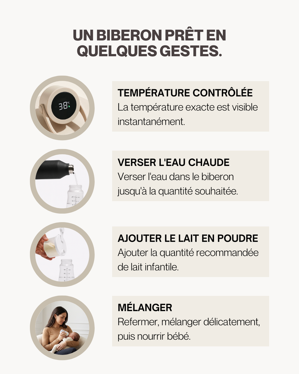 Thermos Intelligent | Eau chaude 12h · Affichage 37°C — Noir Mat (Copie)